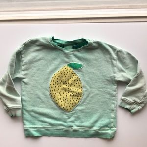 Zara Lemon Sweatshirt